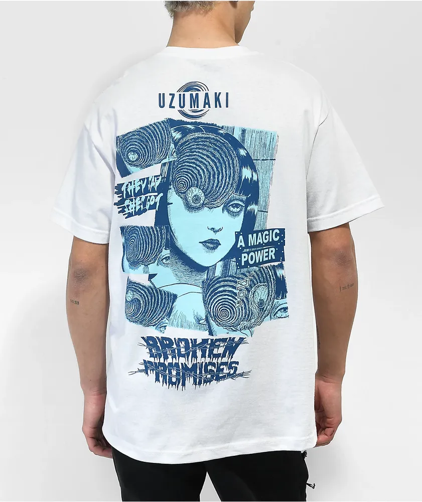 Broken Promises x Junji Ito Magic Powers White T-Shirt