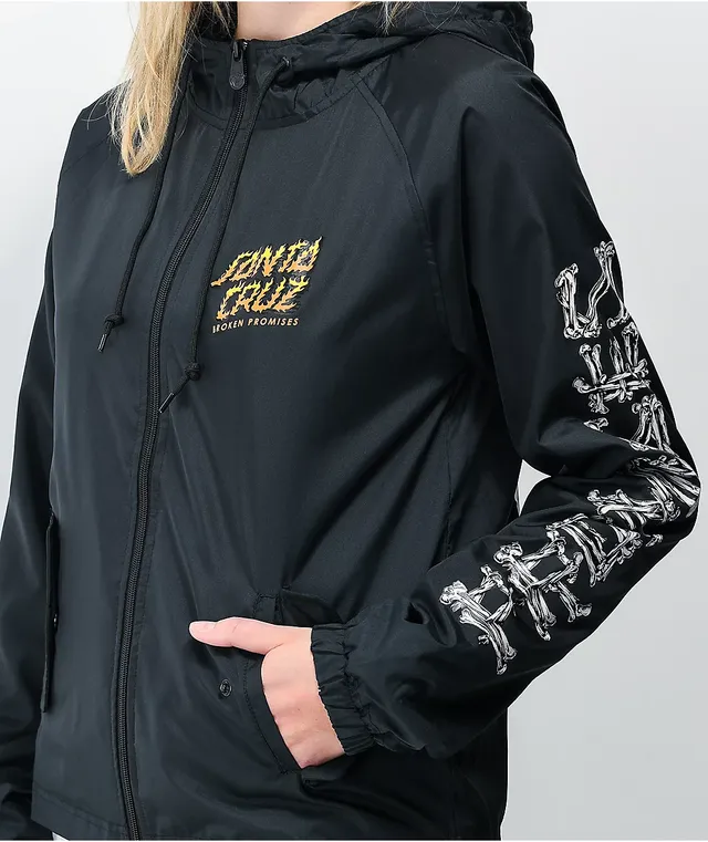 Santa cruz outlet black windbreaker