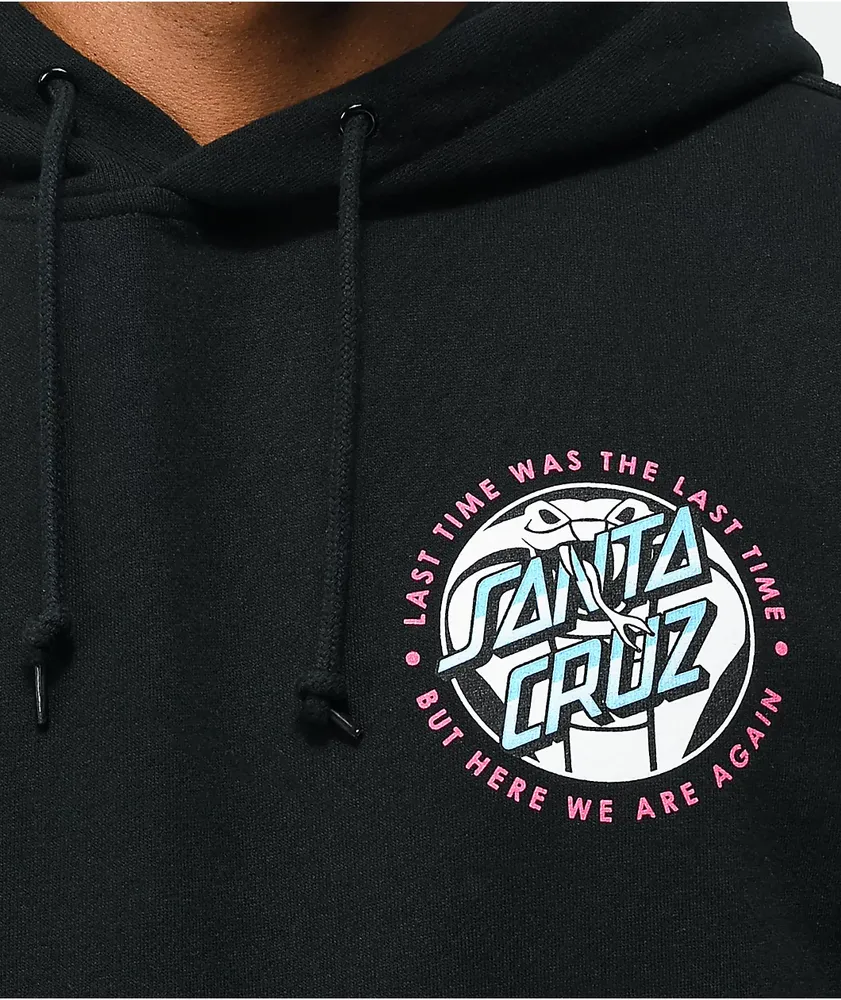 Santa Cruz Skate Broken Promises x Santa Cruz Smother Black Hoodie