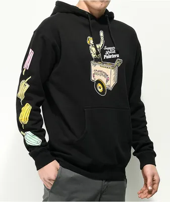 Brooklyn Projects Chrome Black Hoodie | Liberty Center