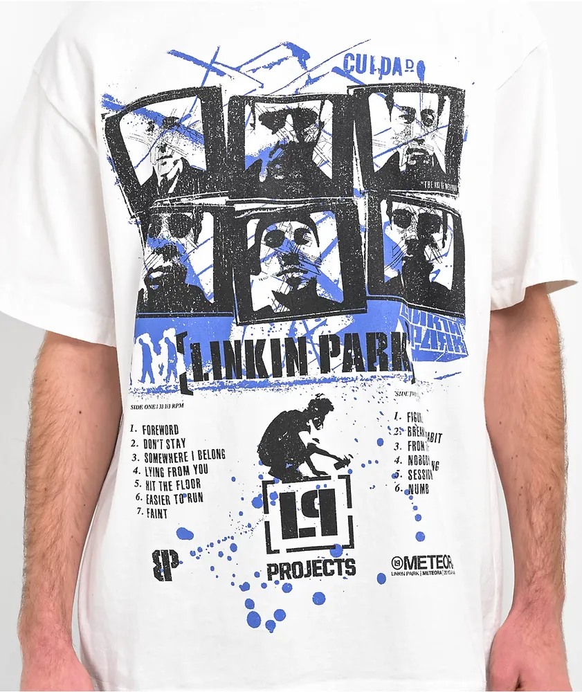 LINKIN PARK コラボ Tシャツ Brooklyn Projects x Linkin Park From The Inside White T