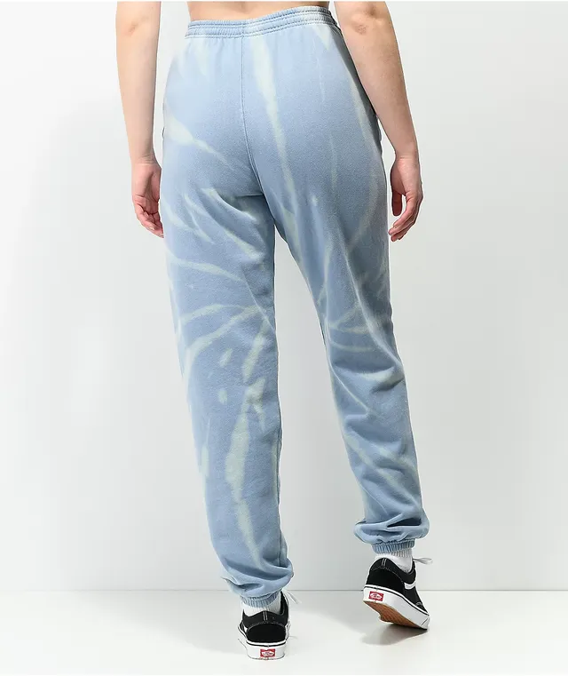 By Samii Ryan Smiley Feel Good Blue Tie Dye Sweatpants