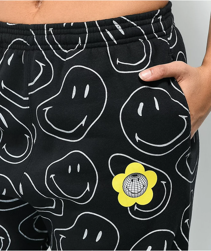 By Samii Ryan x Smiley Universe Black Sweatpants | Arden Fair