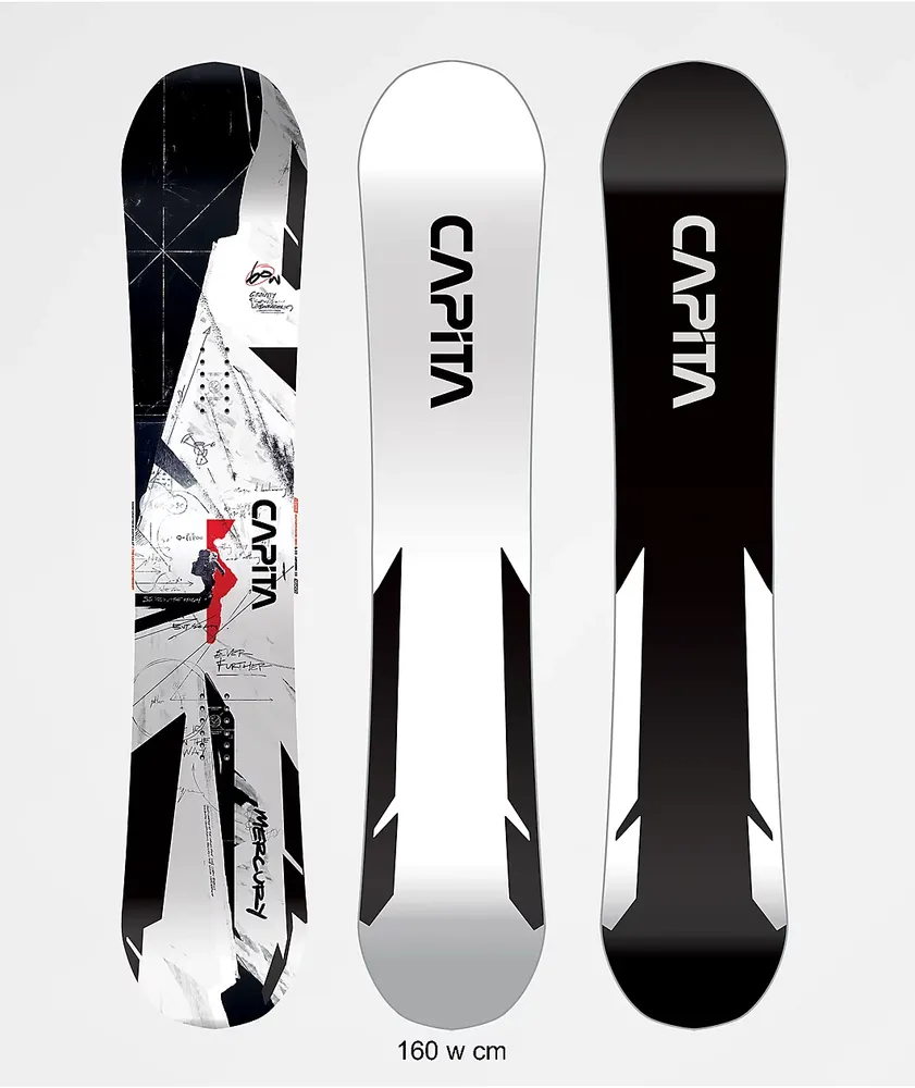 スノーボード CAPITA Mercury 157cm 2021-2022 CAPiTA Mercury 2021-2022 Snowboard Review |