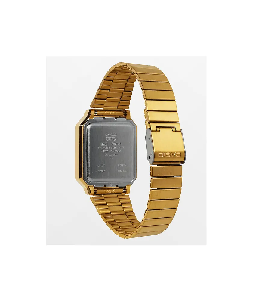 G Shock Casio Vintage Revival Gold Digital Watch Coquitlam Centre