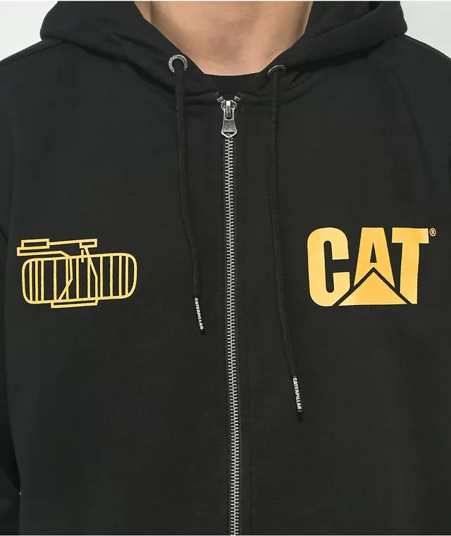 Caterpillar zip shop up hoodie