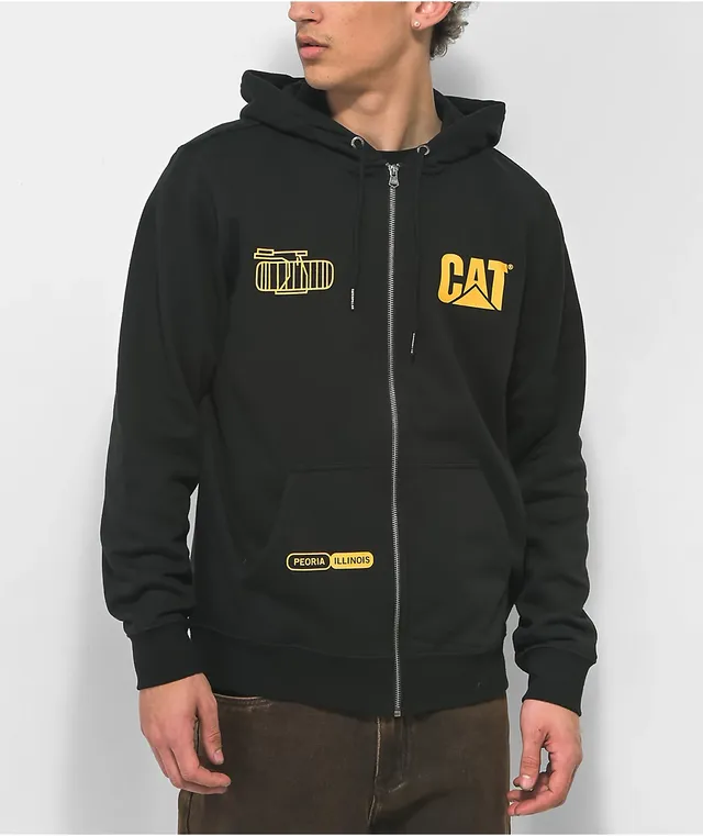 Caterpillar zip hoodie discount