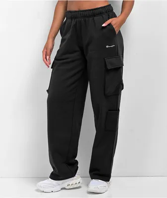 Black sales cargo sweats