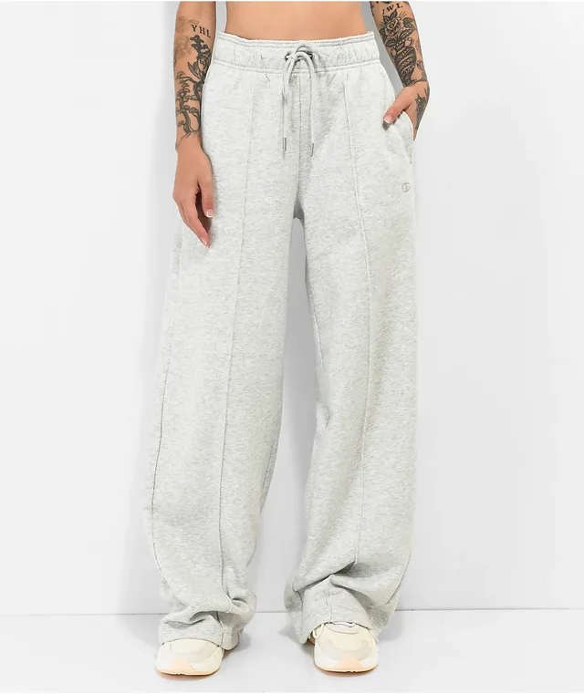 Champion wide leg sweatpants clearance