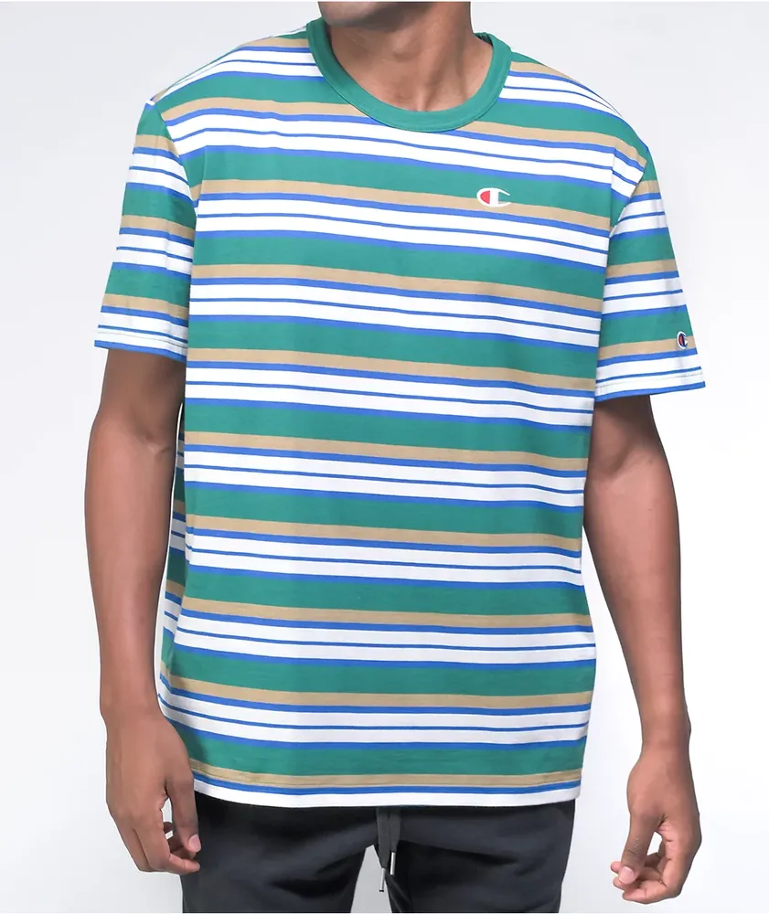 Striped champion shirt hot sale