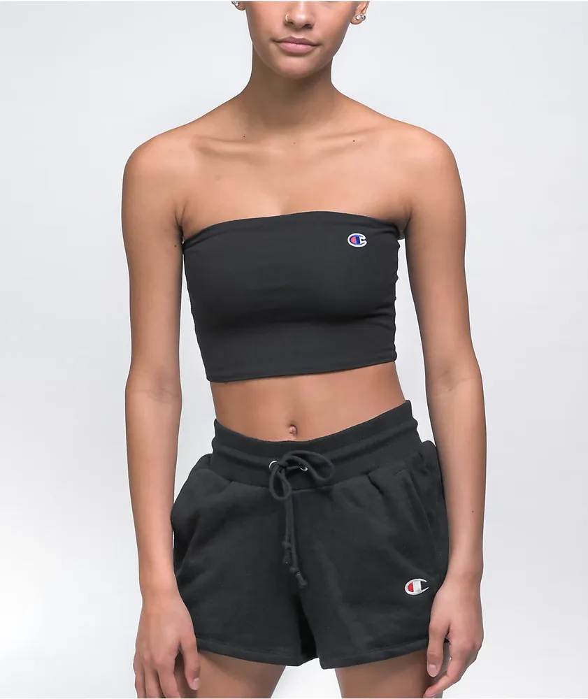 Champion shorts and 2024 tube top set