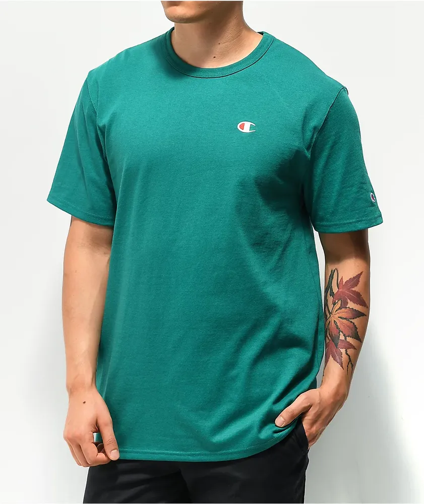 Teal champion t shirt 2025
