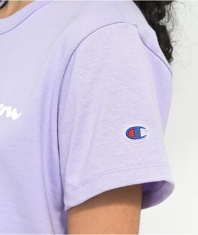 Champion purple tee discount