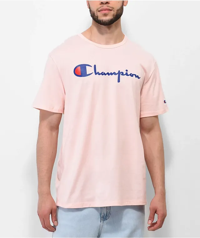 Champion outlet pink tshirt