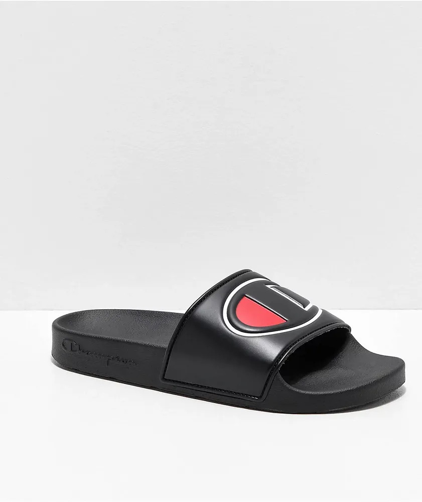 Champion black slides 2025