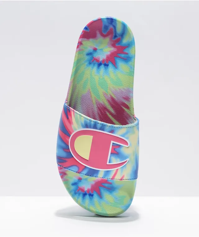 Champion tie top dye sandals