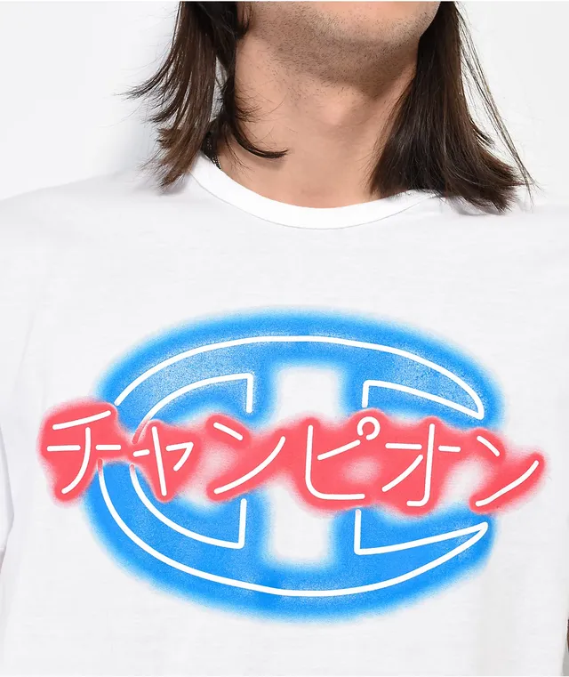 Champion t shirt neon hot sale