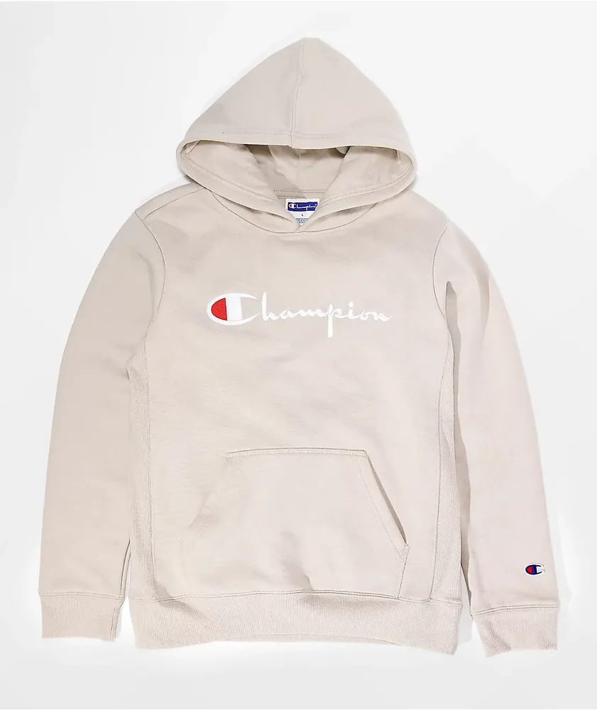 Champion Kids Tan Hoodie Pueblo Mall