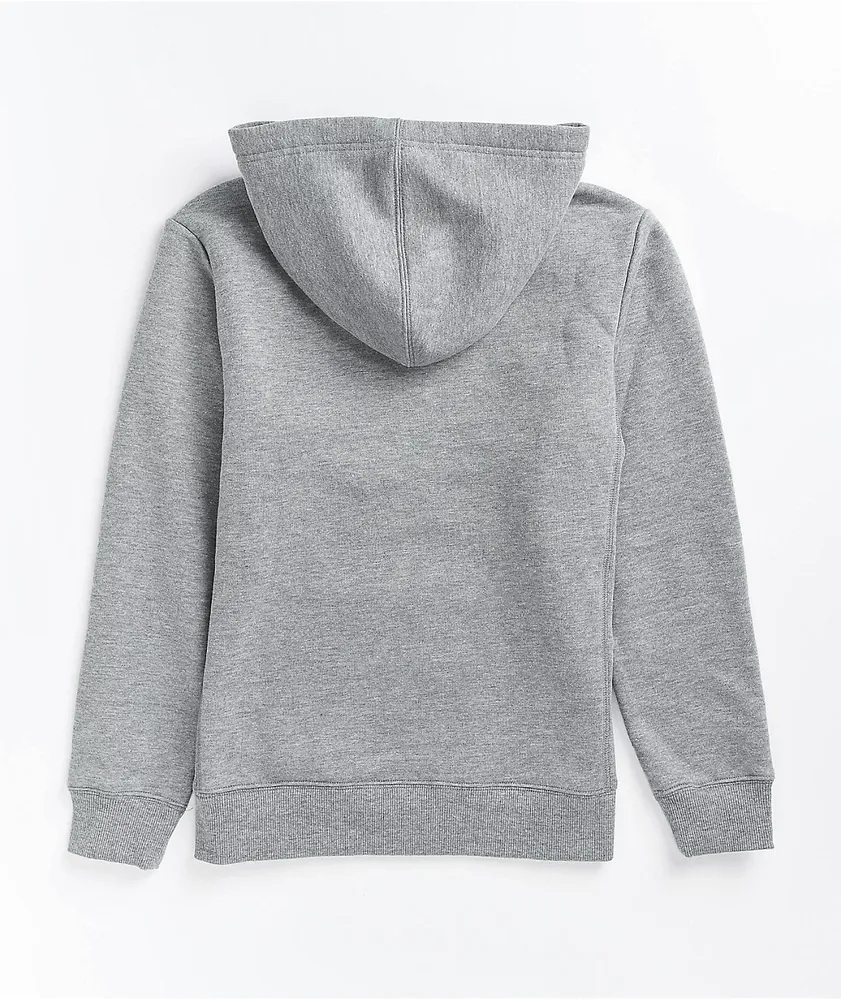 Champion Kids Vintage Embroidered Script Grey Hoodie Coquitlam