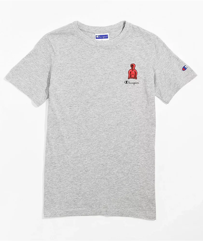 Champion Kids Fleece Grey T Shirt CoolSprings Galleria