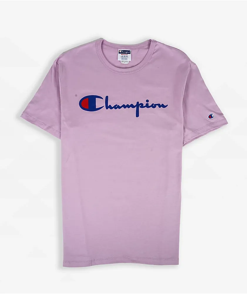 Champion Lightweight Pink T Shirt Shop Midtown