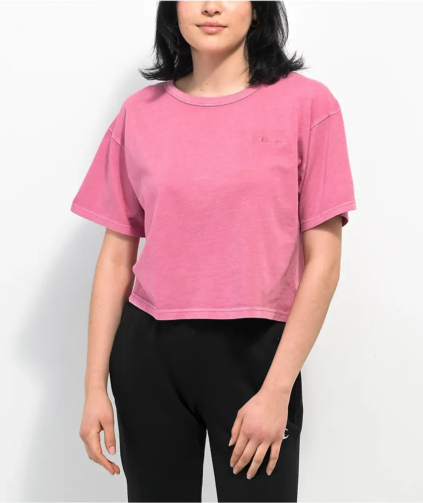 Champion Lightweight Terracot Crop T Shirt CoolSprings Galleria
