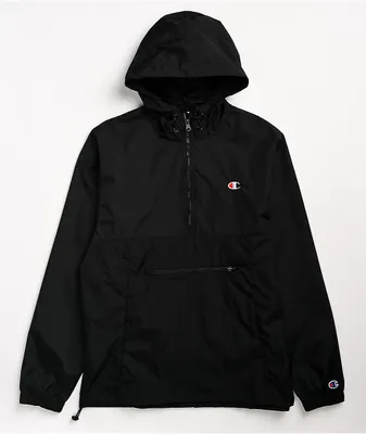 Champion packable anorak jacket white store