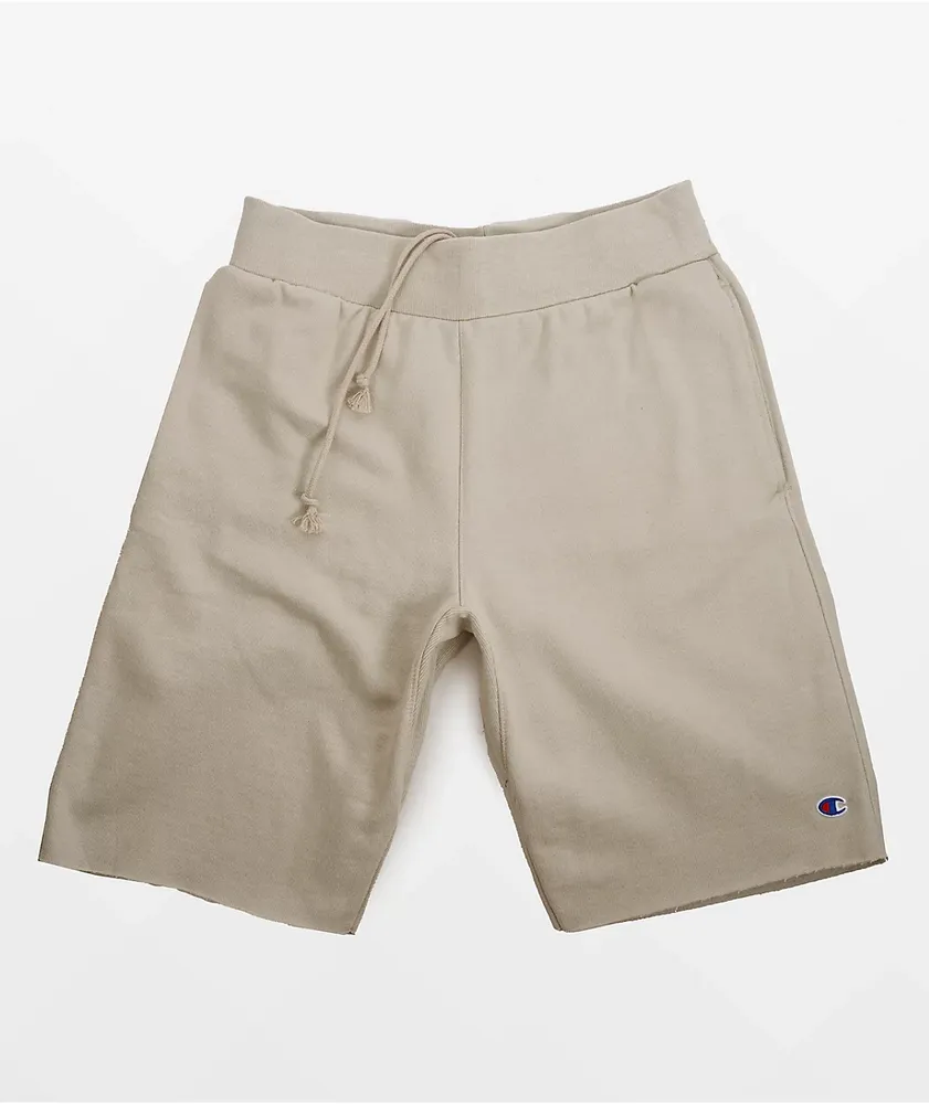 Champion cut off sweat shorts outlet