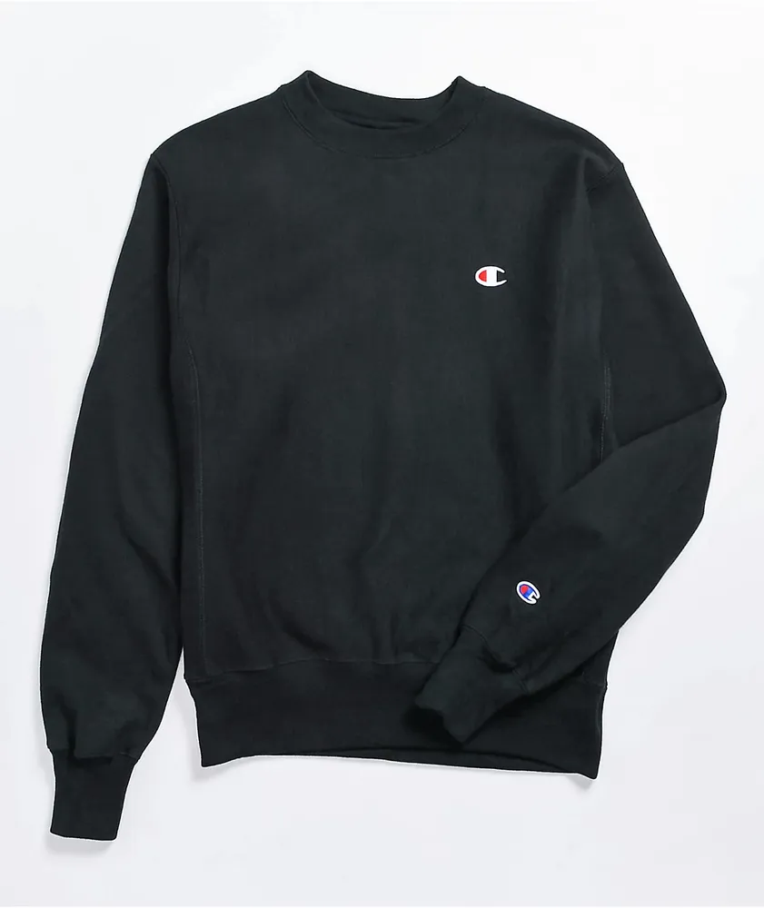 Champion black reverse weave clearance