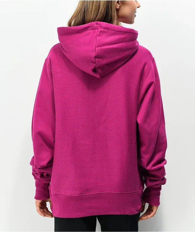 Champion boyfriend hoodie pink cheap