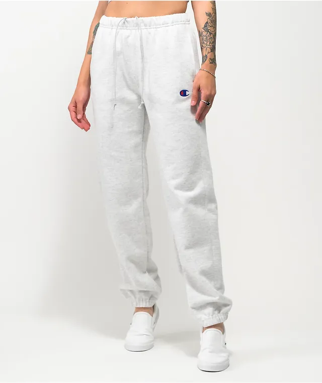 Champion silver grey sweatpants new arrivals