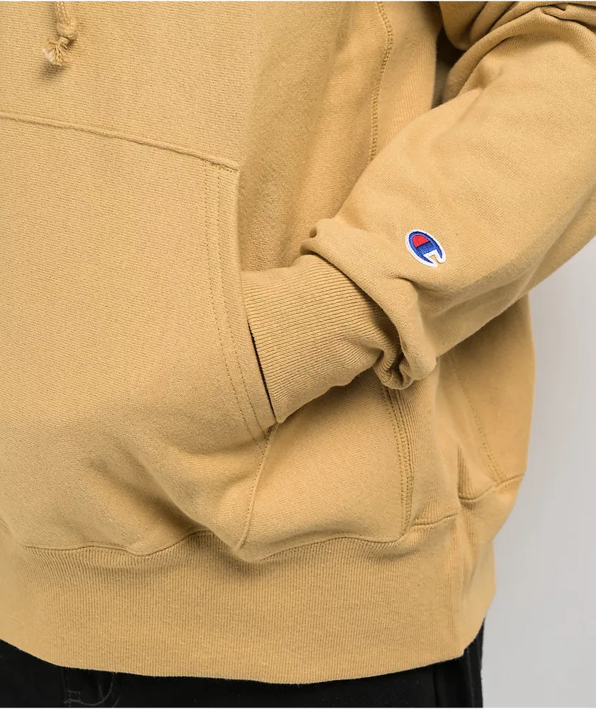 Yellow champion hoodie zumiez store