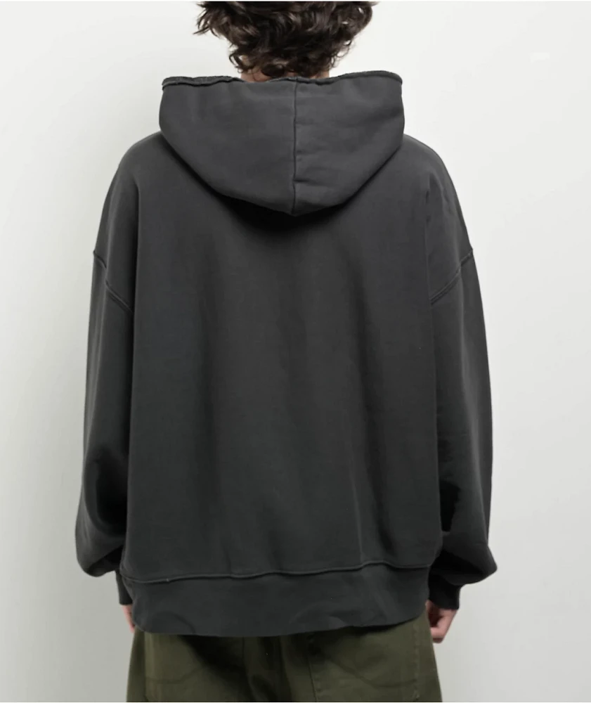 Champion Reverse Weave Crossover Black Vintage Dye Hoodie | Dulles