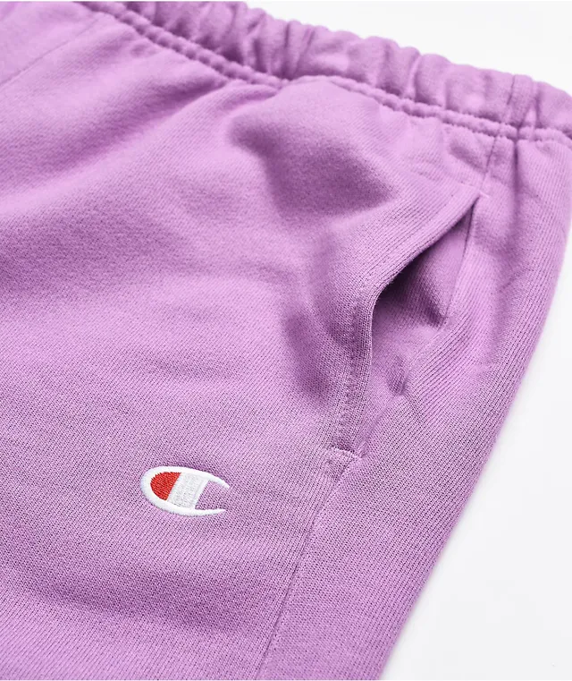 Champion Reverse Weave Lavender Sweatpants CoolSprings Galleria