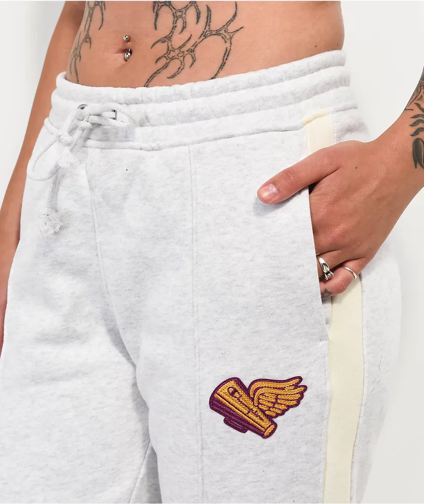 Champion reverse weave all hot sale over heather grey sweatpants