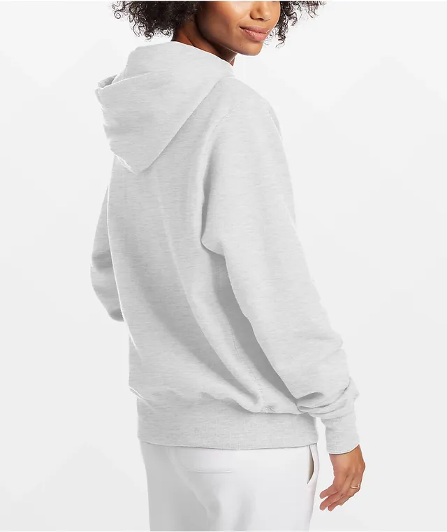 Grey champion clearance hoodie zumiez