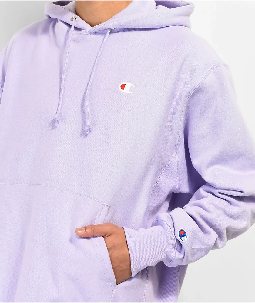 Lavender top champion sweater
