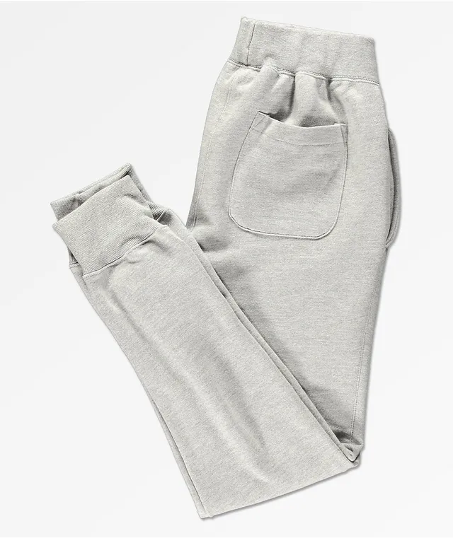 Champion Reverse Weave Small Logo Oxford Grey Sweatpants