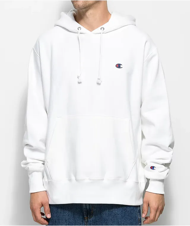 Hoodie white champion sales