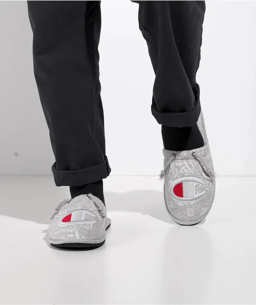 Champion Sleepover Doodle Hoodie Grey Slippers Mall of America