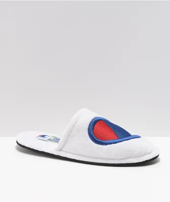 Champion cheap slippers white