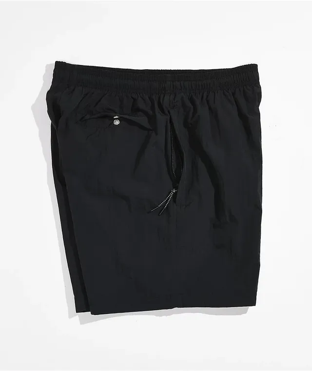 Champion Warm Up Black Nylon Shorts Hamilton Place