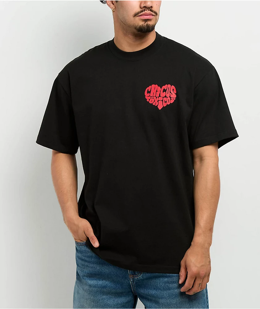 Chicos Toxicos Toxicas Have My Heart Black T-Shirt at Hamilton