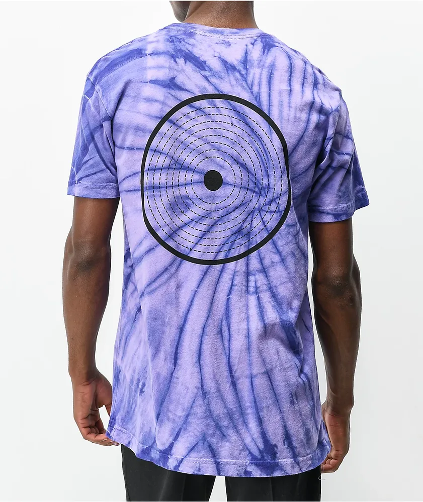 Purple tie dye nike deals shirt