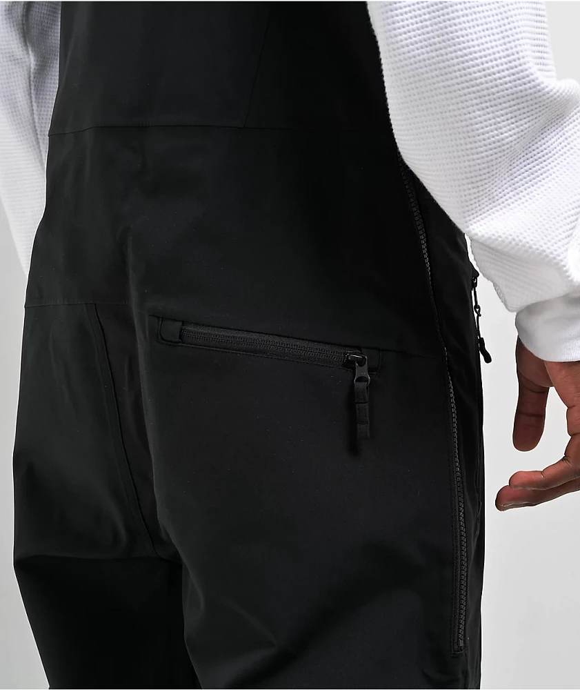 Coal Heron Black 20K Snowboard Bib Pants at Hamilton Place