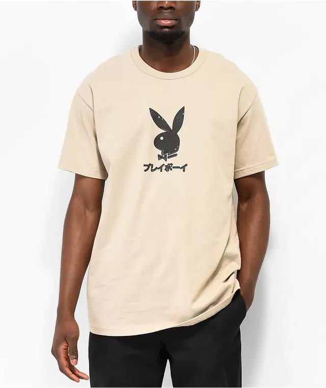 Color Bars X Playboy Ace Of Clubs Sand T-Shirt at Hamilton