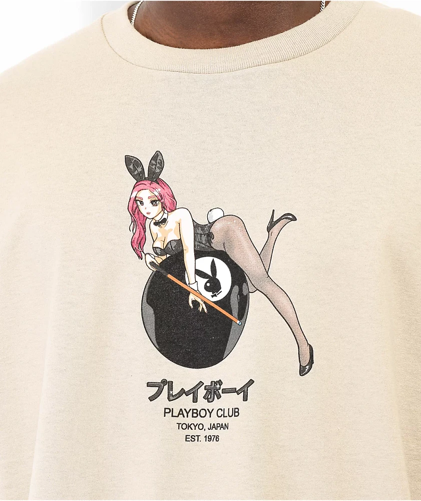 Color Bars x Playboy 8 Ball Sand T-Shirt | MainPlace Mall