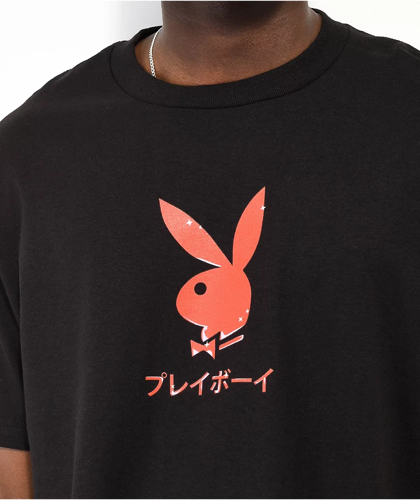 Color Bars x Playboy Ace of Hearts Black T-Shirt | MainPlace Mall