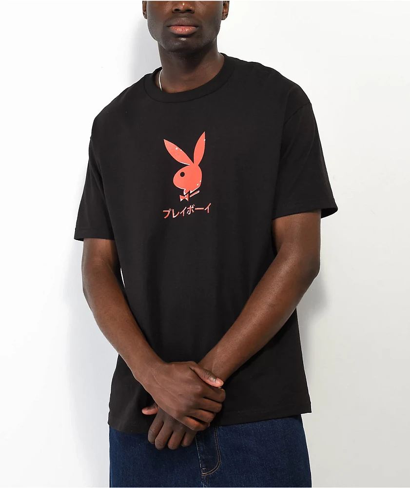 Color Bars x Playboy Ace of Hearts Black T-Shirt | MainPlace Mall