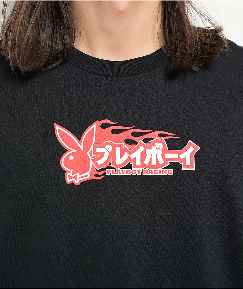Color Bars x Playboy Livery Black T-Shirt | MainPlace Mall